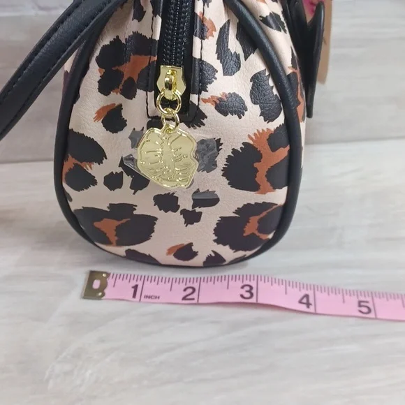Betsey Johnson Cheetah Mini Barrel NWT - Picture 6 of 9